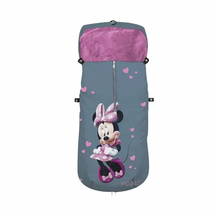 Chanceliere Interbaby - 10070 - Chanceliere universelle pour poussette - Modele Minnie Blossons MN-0
