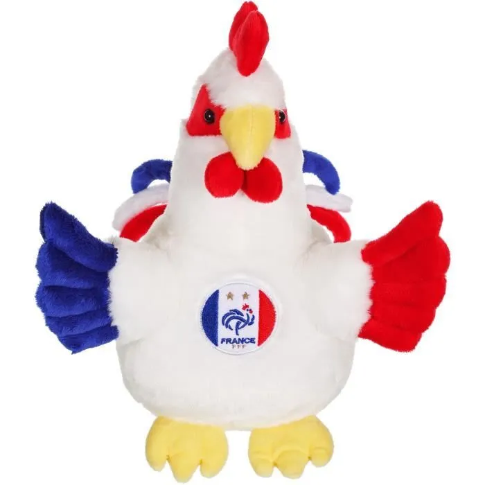 Peluche Coq FFF Sonore - GIPSY TOYS - 25 cm-1