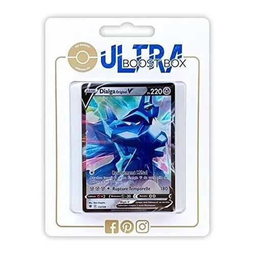 Jeu de cartes - MY-BOOSTER - DIALGA ORIGINEL V 113-189 - 10 cartes neuves - Pour 2 joueurs ou plus - Pokémon XY-0