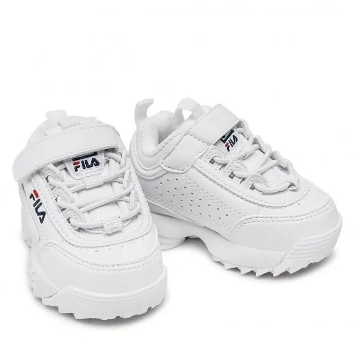 Bebeboutik Sneaker Mixte Enfant FILA Disruptor E Blanc Synthetique Plat