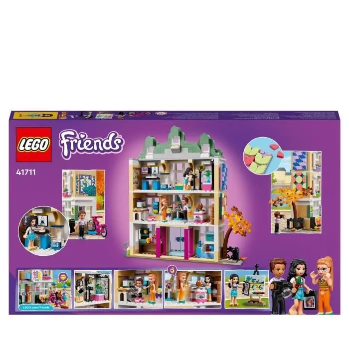 LEGO Friends L’École d’Art d'Emma 41711 - Jouet Éducatif pour Enfants de 8 Ans et Plus-5