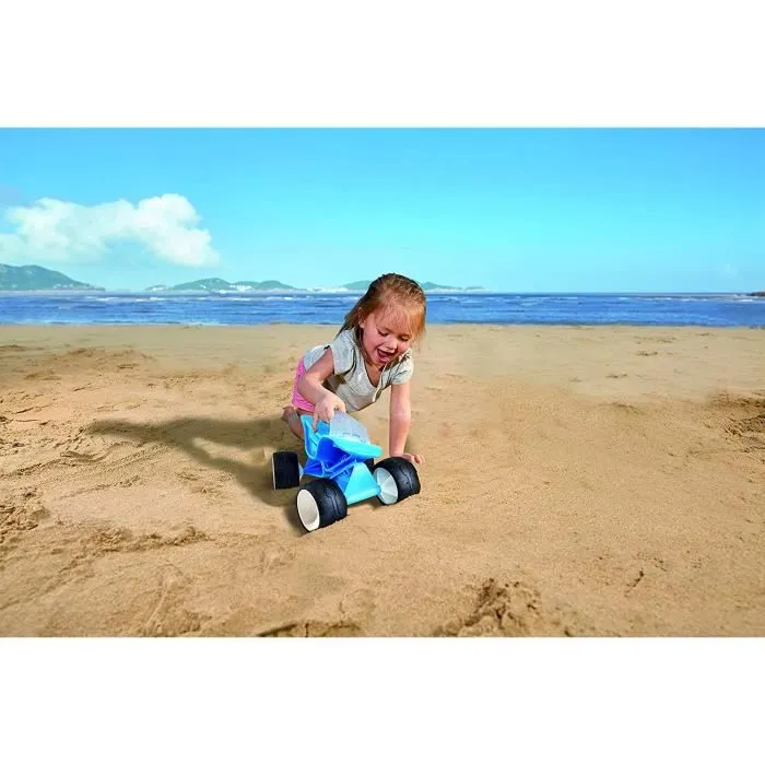 Jouet de Plage - Hape International - E4087 - Buggy robuste - 4 roues - Pour enfants 24 mois+-2