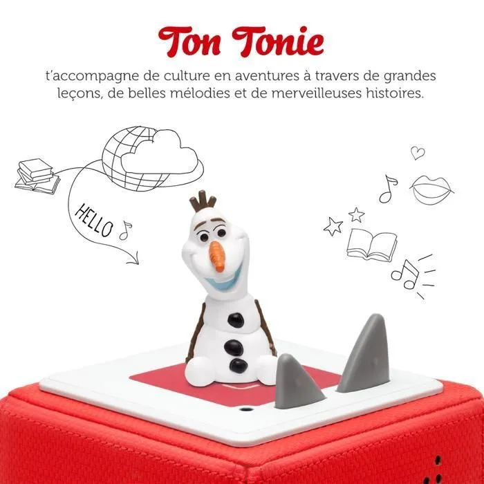 Figurine Tonie - Disney - La Reine des Neiges - Olaf - Histoire audio - 3 à 11 ans-2