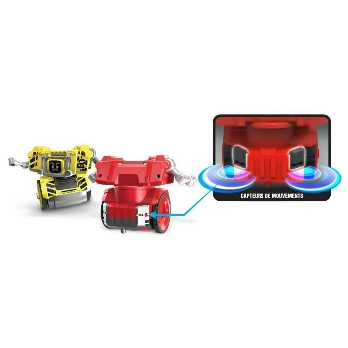 Pack de 2 robots de combat interactifs YCOO STREET KOMBAT avec détecteur de mouvements pour toute la famille-2