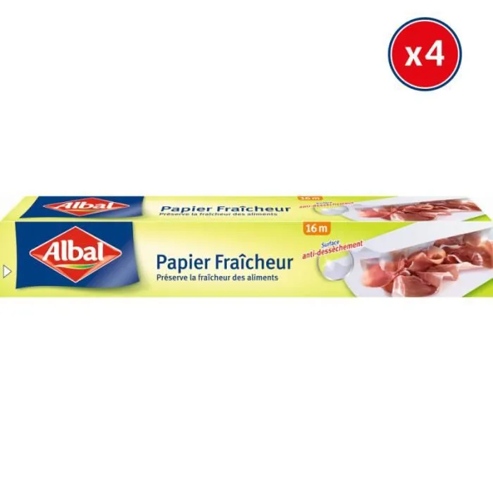 4x16m Papier Fraîcheur 28cm Albal-0