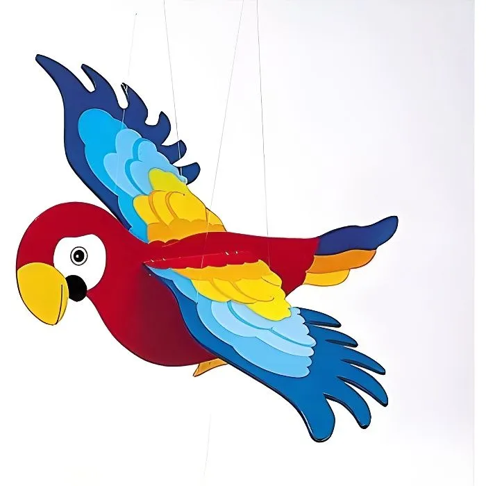 Mobile volant Perroquet-0