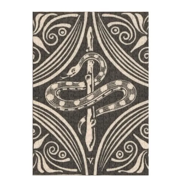 Puzzle Classique - FABULOUS - Art Nouveau Serpent - 500 Pièces - Adulte - Intérieur-1