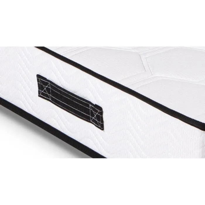 URBAN Collections PARIS Ensemble sommier et matelas 140 x 190cm - 798 Ressorts ensachés et mémoire de forme - 24 cm - Ferme-4