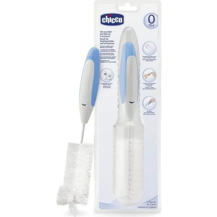 Chicco Set de Goupillons 3-en-1-0