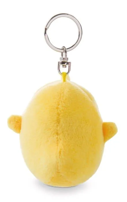Peluche Nici - 47741 - Porte-cles Poussin PiuPiu Green 8 cm Jaune-1