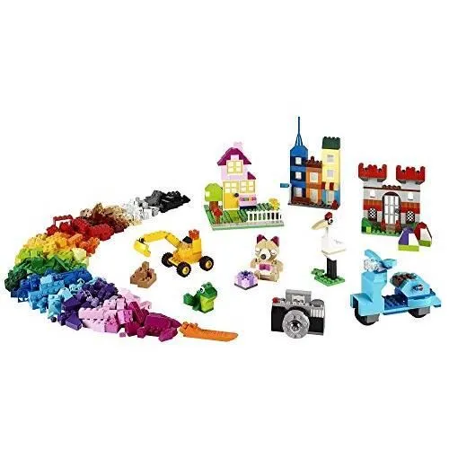 Jeu de Construction LEGO Classic - Boîte de briques créatives deluxe - 10698 - 33 couleurs différentes-2