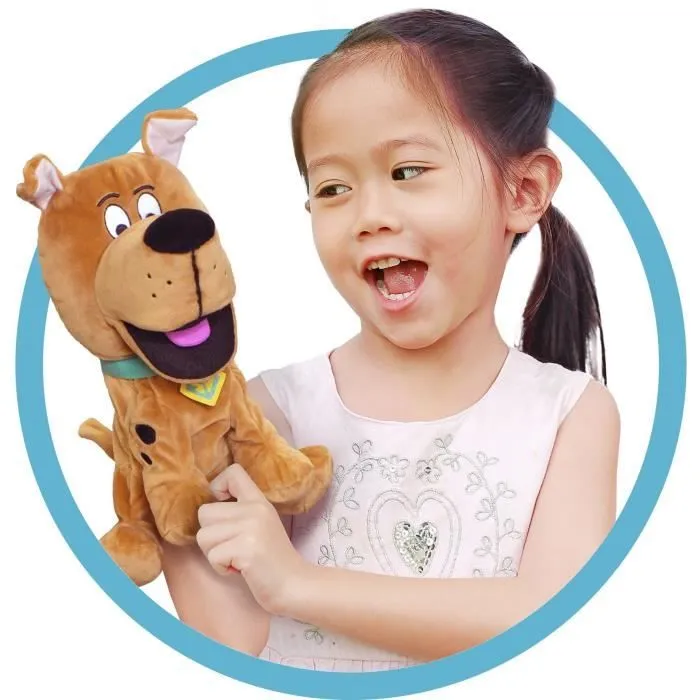 Peluche SCOOBY DOO parlante animée-1
