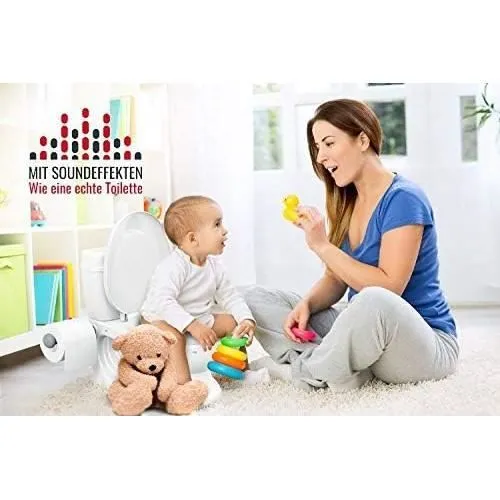 Pot pour enfants avec bruit de rinçage babyGO-1