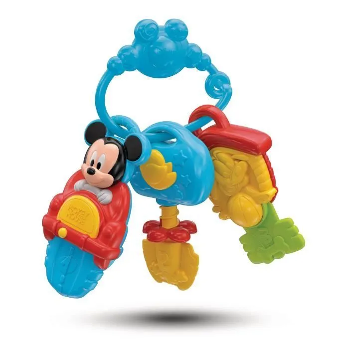 Clés d'activité Baby Mickey - CLEMENTONI - 14832 - Licence Disney Baby - Pour Bébé dès 3 mois-1