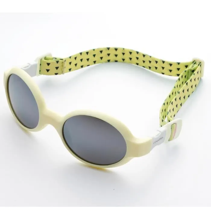 MAÏKA Lunettes de Soleil bébé Bout'Chou Triangle - Bandeau élastique - De 0 à 3 ans-1