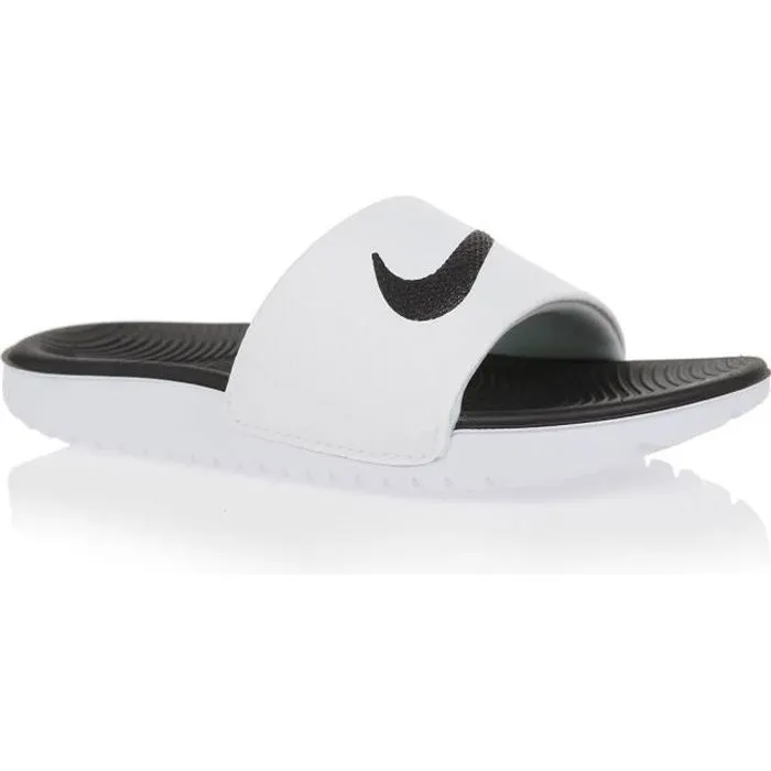 Baskets Enfant NIKE Kawa Slide - Blanc - Synthétique-0