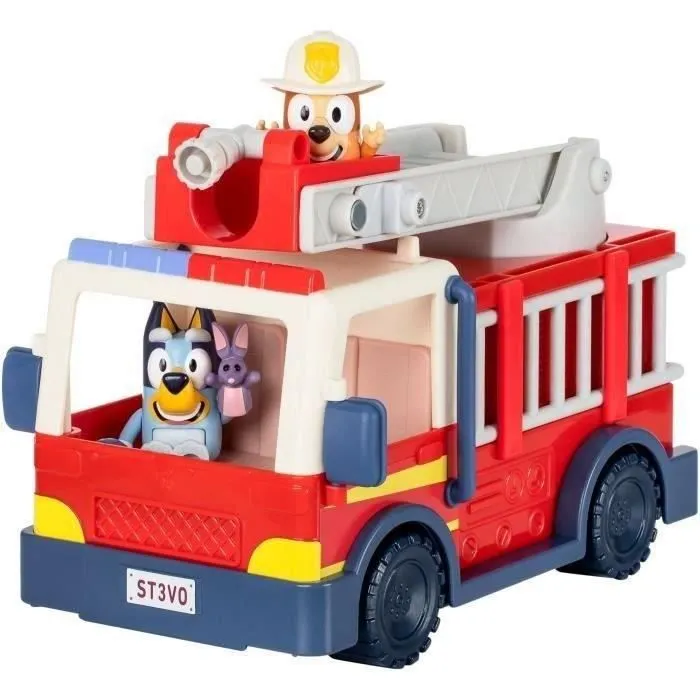 Bluey Le camion de Pompier de Bluey - Univers miniature - MOOSE TOYS - Dès 3 ans-3