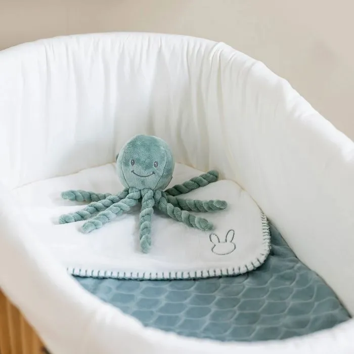 Nattou - Peluche Octopus poulpe vert de gris-2