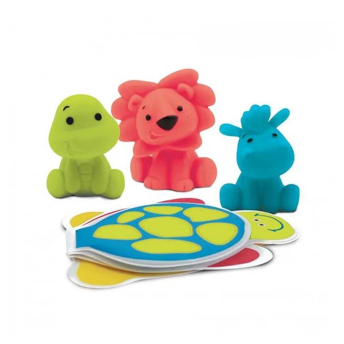 Valisette de bain LUDI - Kit complet de jouets d'eau pour enfant dès 10 mois - Bleu-2