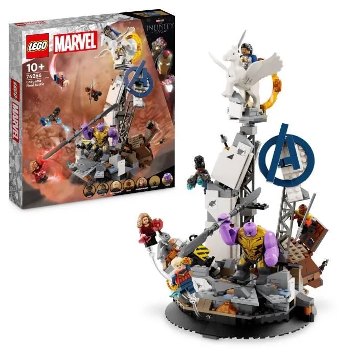 Jeu de construction - LEGO - 76266 - Marvel - 527 pièces - Mixte - 2 ans et plus-0
