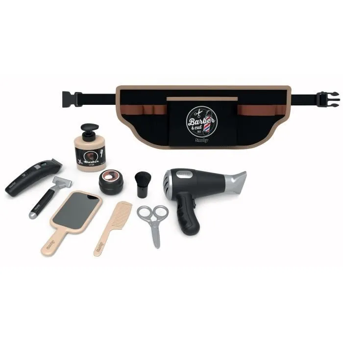 Smoby Barber & cut - Ceinture de barbier coiffeur, réglable - dès 3 ans-1