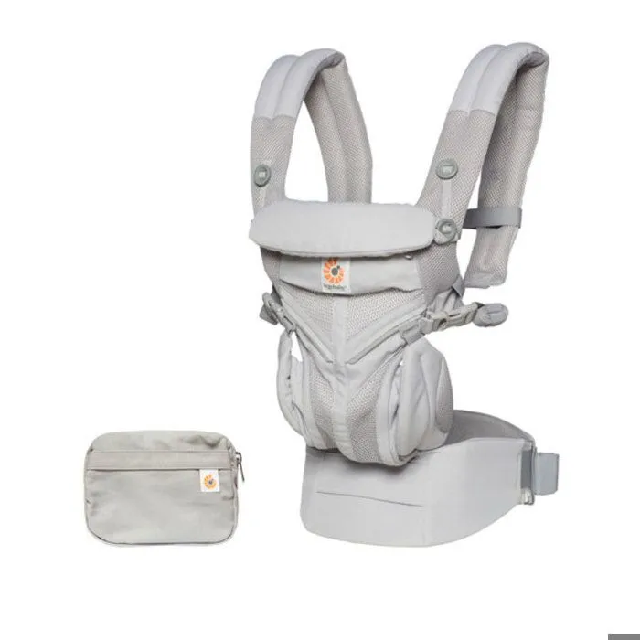 Porte-bébé physiologique ERGOBABY Omni 360 CAM gris perle - 4 positions de portage-0