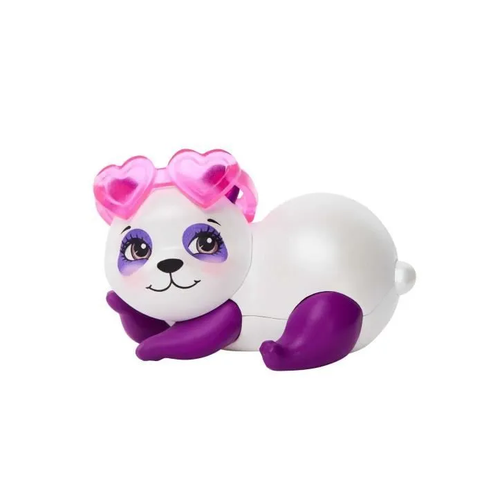 Enchantimals - Bêtes Citadines - Poupée Violetta Panda et figurine - Mini Poupée - ENCHANTIMALS - HNT58 - POUPEE ENCHANTIMALS-2