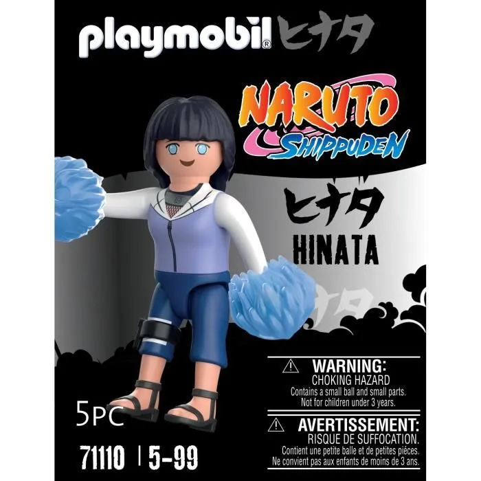 PLAYMOBIL - Naruto Shippuden - Hinata - Figurine de ninja avec accessoires-2
