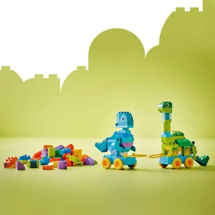 LEGO DUPLO Ma Ville 10451 Dinosaures sur Roues 3-en-1 - Jeu d'éveil dès 3 ans-2