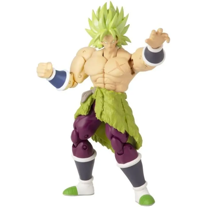 Figurine Dragon Stars - BANDAI - Broly Super Saiyan - 17cm - 16 points d'articulation-3