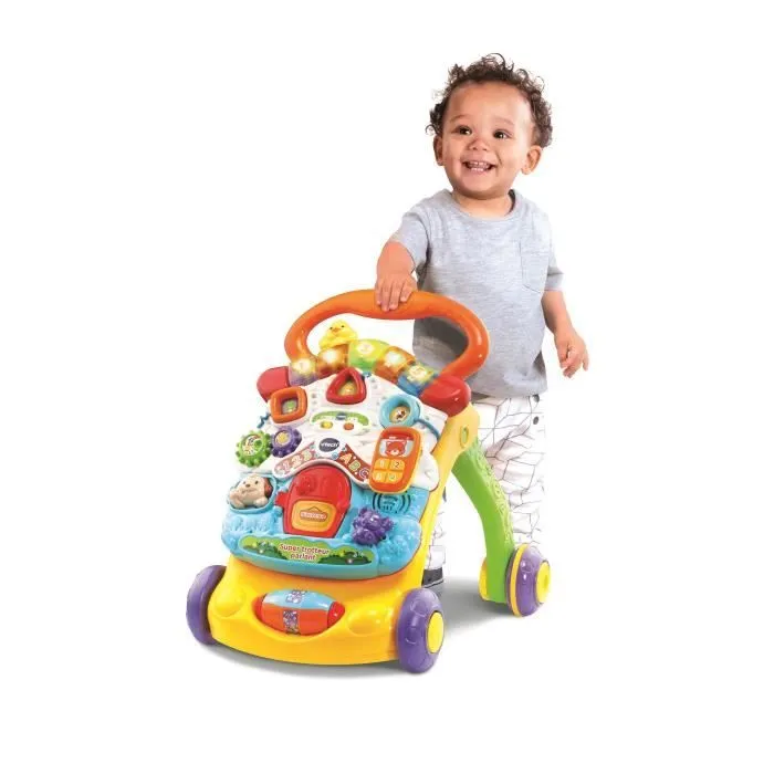 VTECH - Super Trotteur Parlant 2 en 1 - Multicolore-5