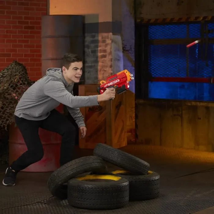 NERF MEGA - Bulldog - Pistolet avec fléchettes en mousse - Mixte - A partir de 8 ans-3