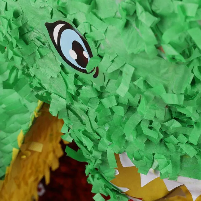 Piñata - Relaxdays - Dragon coloré - Décoration anniversaire - Remplissable - Mixte-5