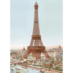 Puzzle Michèle Wilson - La Tour Eiffel de Tauzin - WILSON JEUX-1