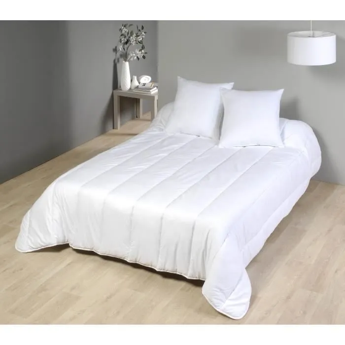 Couette tempéree 100% France - 2 personnes 240x260 - MI SAISON - MORTREUX-0