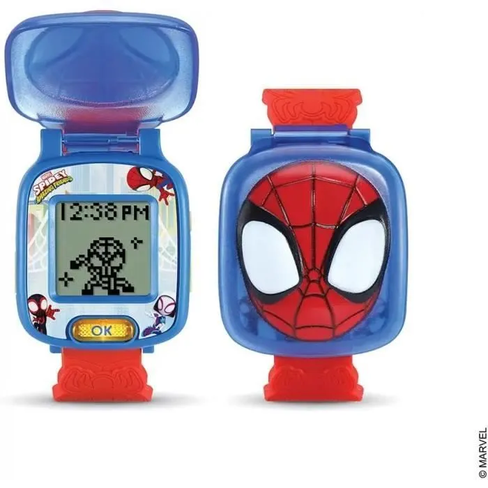 Montre-Jeu Interactive Spidey VTECH - Rouge et bleu - Pour enfant de 3 ans et plus-3