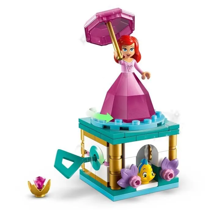 LEGO Disney Princess 43259 Ariel tournoyante - Jeu de construction pour filles dès 5 ans-2