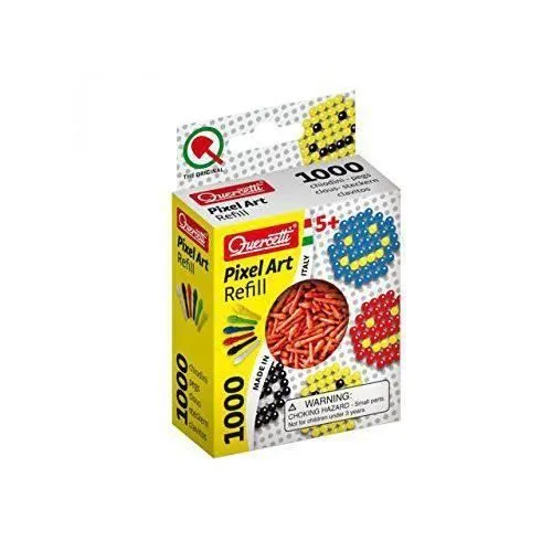 Jeu de recharges Pixel Art rouge - Quercetti - Pour enfants à partir de 5 ans-0