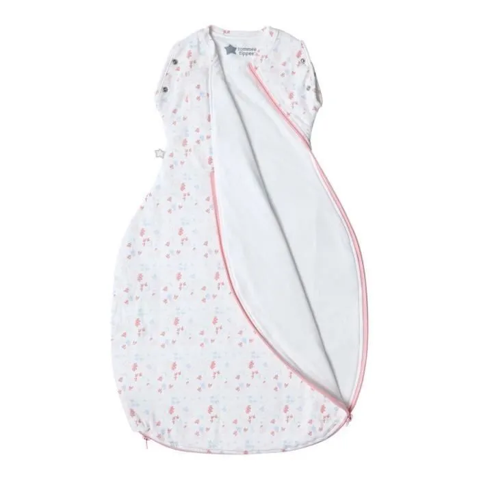 TOMMEE TIPPEE Gigoteuse d'emmaillotage x1 - 3 à 9 mois - Tissu léger printemps été - Pretty Petals-1