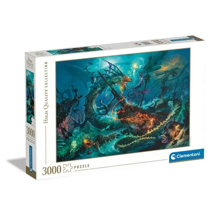 Puzzle 3000 pièces : La bataille sous-marine-2