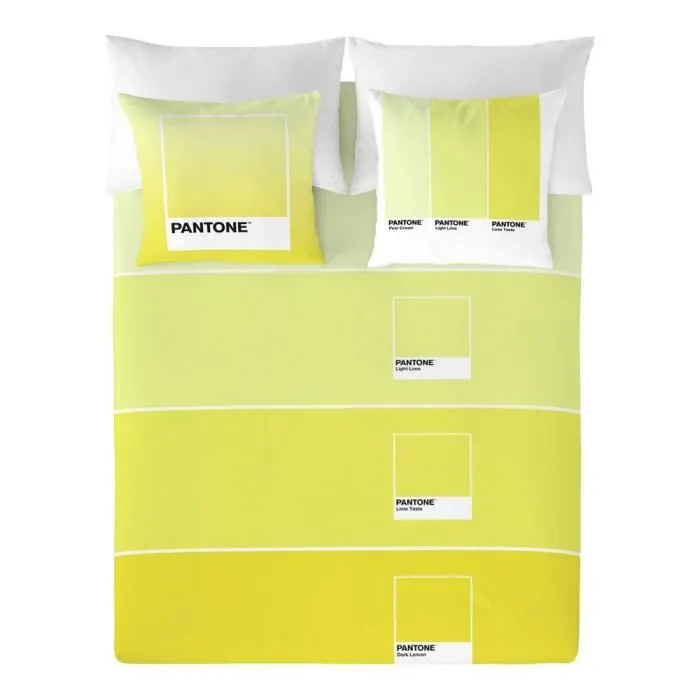 Housse de Couette - Pantone - Ombre C - 100% Coton - 240x220 cm - Vert-0