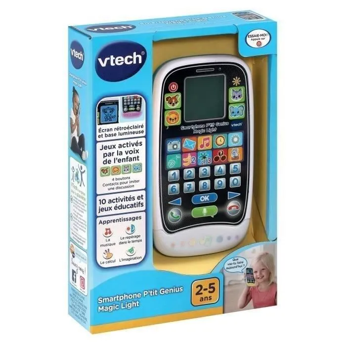 VTECH SMARTPHONE P'TIT GENIUS MAGIC LIGHT-3