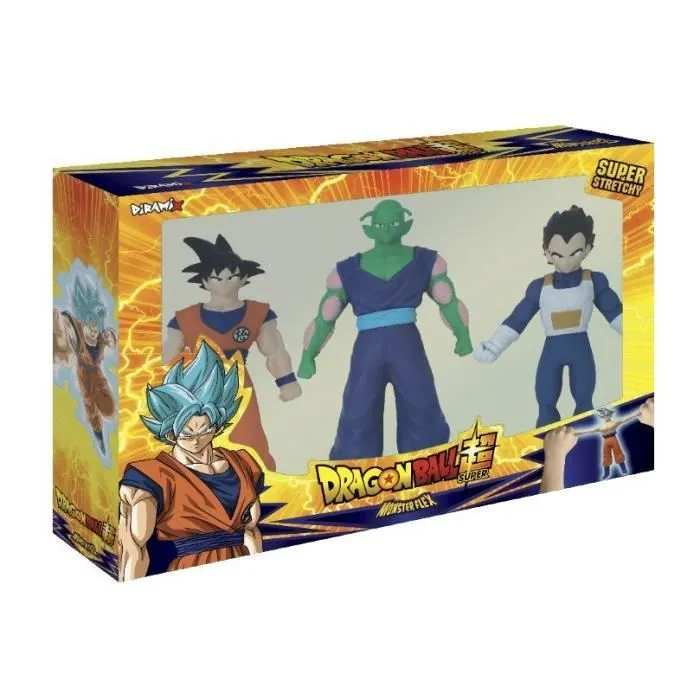 Figurine extensible DRAGON BALL - Pack de 3 - MONSTER FLEX-8