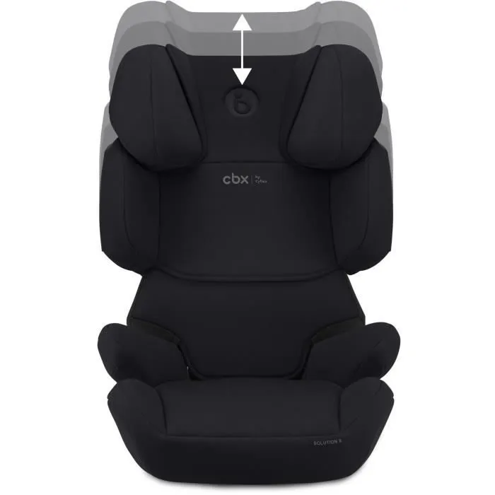 Siège auto CBX by CYBEX SOLUTION X I-FIX 3 à 12 ans - Groupe 2/3 - 100 à 150 cm Black | black-1
