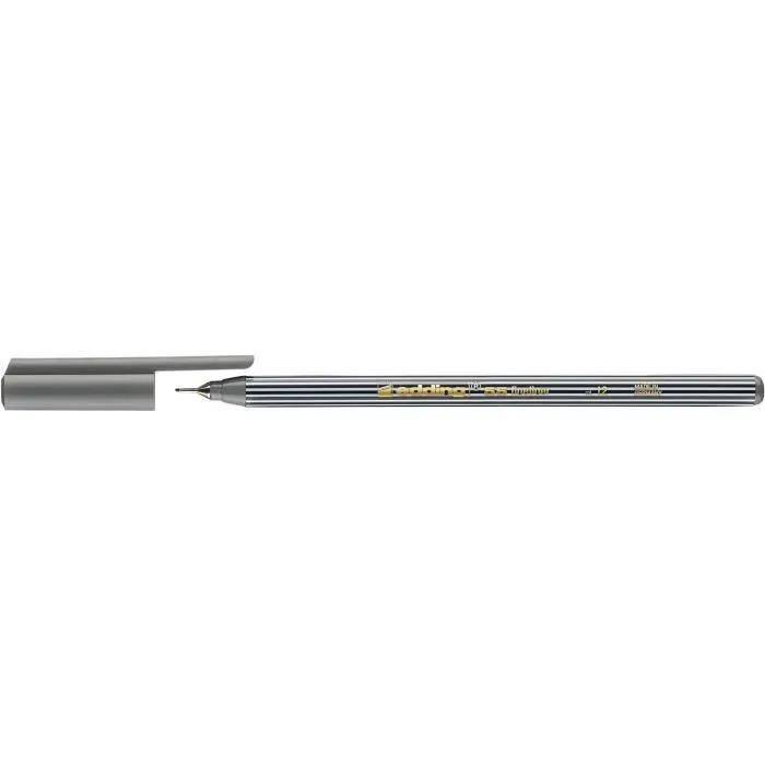Lot de 10 Feutres fin 55 gris 0,3 mm-0