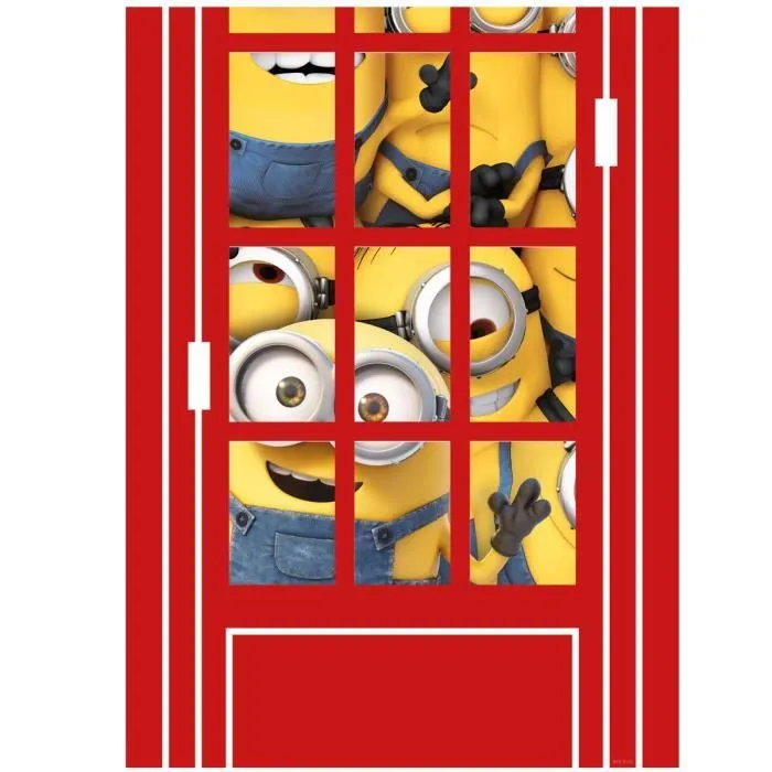 Stickers geant Téléphone Les Minions-1