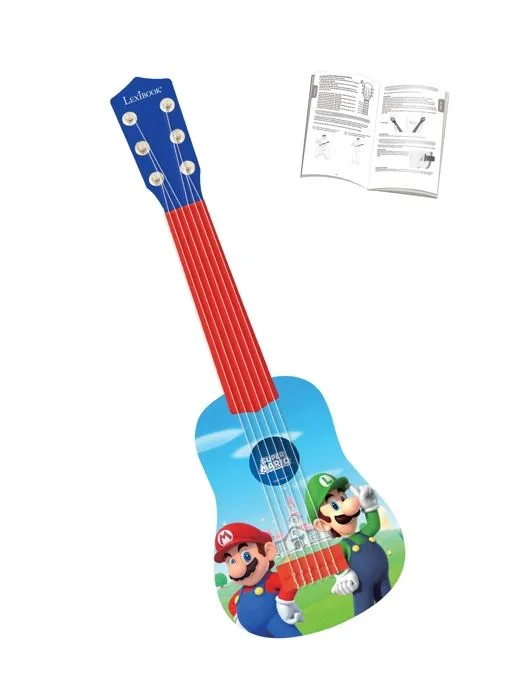 Lexibook - Ma Première Guitare Super Mario - 53 cm - Guide d'apprentissage inclus-2