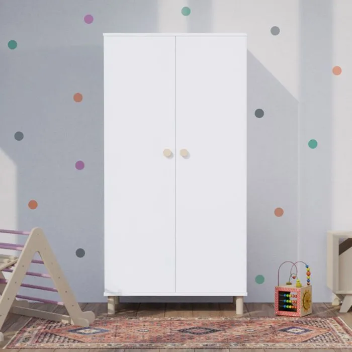 Armoire enfant COMBO blanc-1