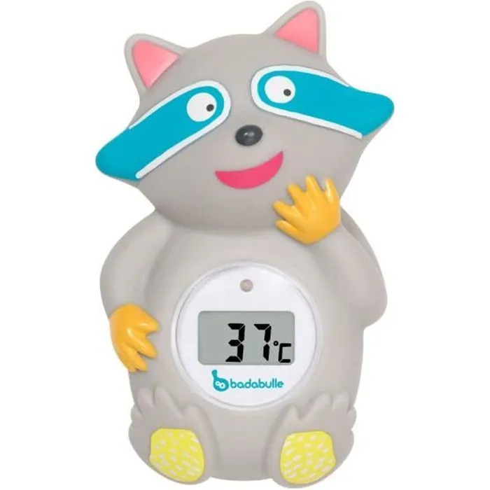 BADABULLE Thermomètre de bain Racoon-0