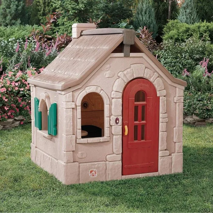 Maisonnette en plastique pour enfant Step2 Storybook Cottage - Rouge - Extérieur - 18 mois et plus-2
